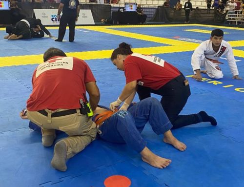 Copa de Jiu-jitsu recebe apoio da CVBAM no atendimento de Primeiros Socorros aos atletas e espectadores